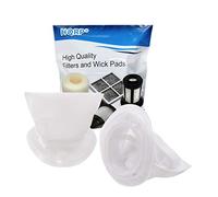 HQRP Paquete de 2 Filtro compatible con Black & Decker Dustbuster NV1200AV NV1210AV NV2410N NV3610N NV4820 NV4820C V4820CN V4820N NV6020 NV7210N NV9610N NVB115W NVB215W NVB220WC Aspiradoras de mano