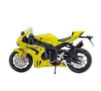 HQRTYBI 1:12 para modelos de motocicleta S1000RR 1000RR Fire Blade para motocicleta, neumáticos de goma, dirección de rueda delantera (amarillo)