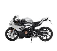 HQRTYBI 1:12 para modelos de motocicleta S1000RR 1000RR Fire Blade para motocicleta, neumáticos de goma, dirección de rueda delantera (gris)