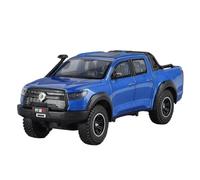HQRTYBI 1:24 For Great Wall Motor GWM Poer Alloy Muscle Car Model Sound And Light Pull Back Collectibles Regalo de cumpleaños (azul)