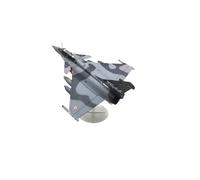 HQRTYBI 1:72 para French Rafale Fighter Jet Display con base para dormitorio, cafeterías, estantería de regalo (gris)