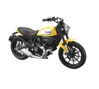 HQRTYBI Colección de modelos de motocicleta MT-07 2018 RC 390 R1 V4 2021 (amarillo)