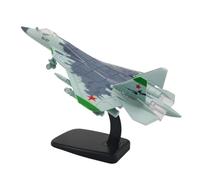 HQRTYBI Para J30 J31 Su35 Su57 F16 F18 F35 B-2A SR-71 RQ-4 J10 J15 Fighter Jet Alloy Military Model Accesorios de escritorio (marrón)