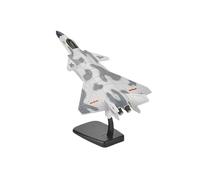 HQRTYBI Para J30 J31 Su35 Su57 F16 F18 F35 B-2A SR-71 RQ-4 J10 J15 Fighter Jet Alloy Military Model Accesorios de escritorio (blanco)