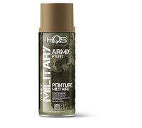 HQS - Bote de pintura mate en aerosol, 400 ml, Army camuflaje militar (Beige Arena)