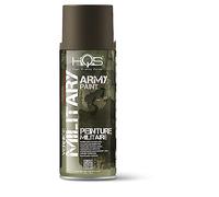 HQS - Bote de pintura mate en aerosol, 400 ml, Army camuflaje militar (gris verde)