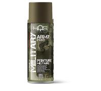 HQS - Bote de pintura mate en aerosol, 400 ml, Army camuflaje militar (verde caña)