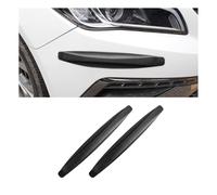 HQSDQYT 2 Piezas Protector Parachoques Coche para Dacia Duster III 2020-2025, Protector Coche Anti-Rasguño Caucho Etiqueta Adhesiva Paragolpes,Black
