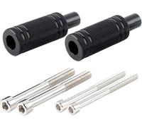 HQTS Soporte para faro de motocicleta, soporte para guardabarros de motocicleta, faro antiniebla para orificio M8/M6