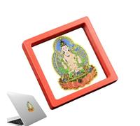 Hqunjikp Adhesivo de metal Tai Sui 2026 | Decoración adhesiva de Buda de metal | Decoraciones de Año Nuevo Lunar | Para hombres, mujeres, mamá, papá, familia, amigos, compañeros de trabajo, teléfonos