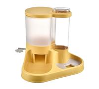 Hqunjikp automático para Perros | Alimentador Transparente 2 en 1 para Alimentos y Agua, Herramienta de alimentación Transparente para Gatos, Perros y Otros Animales