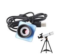 Hqunjikp Cámara telescópica, cámara telescópica digital USB - Plug-and Play de alta resolución para imágenes de aves de vida silvestre, exploración al aire libre, educación científica, aula