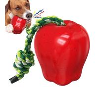 Hqunjikp Juguetes chirriantes para perros, mordedor de frutas chirriante para cachorros, juguete masticador agresivo para perseguir, caza, dentición, estimulación, entrenamiento, al aire libre, playa
