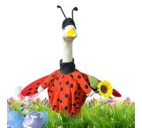 Hqunjikp Lawn Geese Clothing - Disfraz de Figura de Gansos - Ropa de Estilo Animal para Cemento de 23 Pulgadas, decoración del hogar
