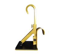 Hqunjikp Soportes de calcetines para repisa - Ganchos ajustables para calcetines de Navidad, estante de metal para decoración de estantes, de vid, corona, oficina, aula, Halloween, cocina