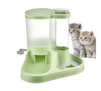 Hqunjikp y Bebedero para Perros | Transparente 2 en 1 para Alimentos y Agua | Herramienta de alimentación de diseño extraíble para Perros, Gatos y Otros Animales