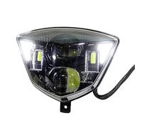 HQV Faros LED para gas con certificado E, Plug & Play para GASGAS EC 250/300 2021 hasta 2023, EC 250F/350F/450F/500F 2021 hasta 2023. Funcionamiento legal en vías públicas mediante homologación ECE.