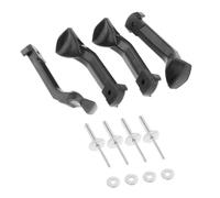 HqxeqtBRD Kit de Repuesto de Goma Negra con Correa de pestillo para Panel de capó, Accesorios para carrocería compatibles con la Serie Ski Doo Snowmobile