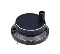 HQYCL Volante electrónico de 60 mm de diámetro y 80 mm de diámetro, pulso 100, voltaje 5 V, 12 V y 24 V.(24V-4Pin-100PPR,80mm)