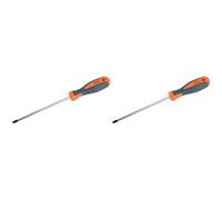 HR 170422 Destornillador, Naranja/Negro, PH2x150mm (Paquete de 2)