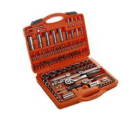 Alyco Llaves de vaso HR 192393 – Juego 110 piezas, Acero Cromo Vanadio – Industria y automoción