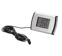 HR-imotion 10010201 - Termómetro para Coche, hogar, Camping, Adecuado para Interior y Exterior, Autoadhesivo, Fabricado en Alemania, -30 °C - +50 °C