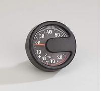 HR-imotion 10010201 - Termómetro para Coche, hogar, Camping, Adecuado para Interior y Exterior, Autoadhesivo, Fabricado en Alemania, -30 °C - +50 °C