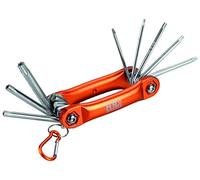 HR RH 170617 Juego 8 Llaves Torx Inv Navaja Alumi, Set de 8 Piezas