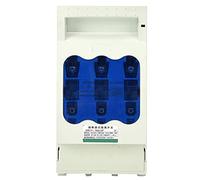 HR17B 160 30 Tipo de fusible Aislamiento Desconector 160A 3 polos de alta corriente de plástico resistente al circuito de distribución Circuito (cobre morado)