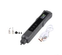 Hr35 Pluma eléctrica de succión de vacío incluyendo pantalla Tft para manejo seguro de chips Ic y extracción de pantalla Tft Plus Kit de recogida para construcción de modelos negro