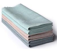 HRainbow Paños Microfibra de Cocina Bayeta Microfibra de Limpieza Multiusos para el Hogar Cocina Baño Oficina Coche Moto,Multicolor,6 Unidades,40x30 cm