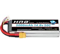 HRB 4S 14.8V 5000Mah 50C Lipo Batería con xt60 Tapones para RC Avión RC Helicóptero RC Coche RC Camión RC Barco UAV Drone FPV