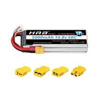 HRB 5000mAh 14.8V 50C 4S Lipo batería Pack for Modelismo RC Car Heli Plane Boat Truck FPV Auto helicóptero avión Toys（XT60/EC3/Deans/Tra/Tamiya