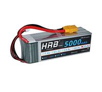 HRB 5000mAh 22.2v 6S 50C XT90 batería Recargable Pila Polímero de Litio Juguete Multicolor para Helicópteros y Aviones más Pequeños como Align GAUI KDS ElyQ Trex-550/600