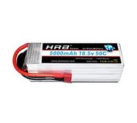 HRB Batería Lipo 5S 18.5V 5000mAh 50-100C Deans T Enchufe para Mikado LOGO500, Alinear T-REX550 / 600, GAUI X5, Indignación 550, Hirobo SDX, RC Coche Barco Avión Drone