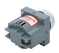 HRB Zumbador de Alarma Electromagnético Industrial 80dB AC 220V 50Hz 25mA para Computadoras, Impresoras, Copiadoras y Sistemas de Seguridad