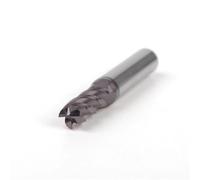 HRC60 4 Flautas De Carburo Tungsteno Acero Nano Recubrimiento Fresas Extremo Plano Para Centro Mecanizado CNC Herramientas(7.1x19x8x60Lx4F)