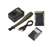 (HRD700)HRD-700 Radio portátil con letras musicales, codificador, puleggia, sintonia, ricetrasmettitore