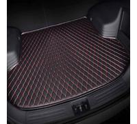 HRDSFRC Coche Alfombrillas Maletero para BMW iX2 xDrive30 2024-, Impermeable AntiarañAzo Mpermeable Duraderas Protector Maletero Coche Alfombra Accesorios,E Black Red
