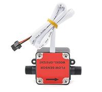 Hreyywo OF07ZAT - Medidor de flujo de engranaje ovalado de 2 minutos, sensor de flujo de aceite, medidor de flujo de engranajes de plástico, 1 unidad