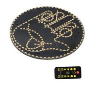 Hreyywo Road Mate Hand, 4 Emojis y 4 Gestos, Luz de Mano para Coche con Parpadeo de Dedos y Control Remoto, Divertido Letrero LED de Furia Al Volante para Coche