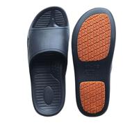 HRGKLMN Chanclas de baño para Damas y Caballeros, Zapatillas Antideslizantes para Ancianos y Embarazadas, Sandalias de Dama con Suela Extra Antideslizante, Chanclas Suaves de EVA para baño,Blau,44 EU