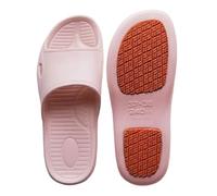 HRGKLMN Chanclas de baño para Damas y Caballeros, Zapatillas Antideslizantes para Ancianos y Embarazadas, Sandalias de Dama con Suela Extra Antideslizante, Chanclas Suaves de EVA para baño,Rosa,38 EU
