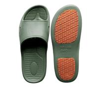 HRGKLMN Chanclas de baño para Damas y Caballeros, Zapatillas Antideslizantes para Ancianos y Embarazadas, Sandalias de Dama con Suela Extra Antideslizante, Chanclas Suaves de EVA para baño,Grün,44 EU