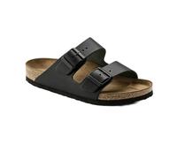 HRGKLMN Sandalias para Hombre y Mujer de Estilo Zapatillas de Cuero, Pantuflas con Doble Hebilla, cómodas Zapatillas para Hombres, Chanclas Planas para el Verano,Schwarz b,37 EU