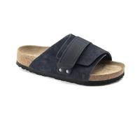 HRGKLMN Zapatillas de casa para Mujeres y Hombres de Tallas Grandes, Sandalias de Moda para Mujer con Cierre de Velcro, Zapatos Planos de Verano para Ocio, Playa y Uso Diario,Azul,36 EU