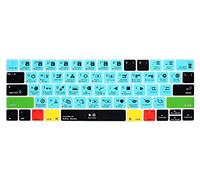 HRH - Funda de silicona para teclado Apple Magic inalámbrico con Bluetooth MLA22LL/A (A1644, lanzamiento en el 2015), diseño estadounidense, color Touch Bar 2016/2017-DaVinci Resolve