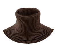 Hrippy Cuello Falso para Mujer, Cuello Falso De Punto, Cuello Desmontable, Calentador De Cuello De Invierno, Accesorios De Ropa, Mantiene Cuello Abrigado.