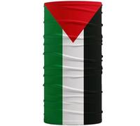 Hrippy Palestina Flagal Neck Gaiter Face Mask Cover Protección a Prueba De Viento Palestino Mapa De Bandera De Bandera Bandana Bandera Bufanda para Hombres Mujeres