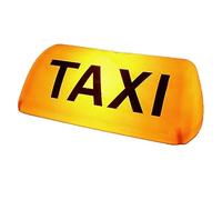 Hrippy Taxi Light Signo De Techo Led Universal con Letrero De Taxi De Base Magnética Lech Lecha Impresión De Tapa De Autrimento
